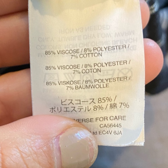 Madewell Black/White Horizontal Striped Tank Mini Dress Size: Large - Picture 4 of 5